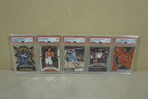 lot 213 image: Graded Basketball Cards - Westbrook, Culver, Alexander-Walker, Hachimura