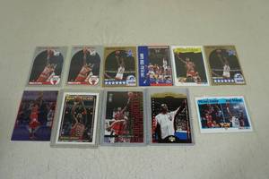 lot 215 image: Michael Jordan Basketball Cards - Early 90s