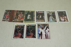 lot 217 image: Michael Jordan Basketball Cards - Early 90s