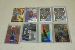 lot 222 image: Kevin Garnett Basketball Cards - Die Cut, Inserts