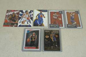 lot 227 image: Rookie Basketball Cards - Booker, Russell (Wood), Trae Young, Suggs, Randle
