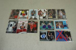 lot 233 image: Jersey Insert Basketball Cards - Jefferson, Griffin, Houston, Beal, Teague