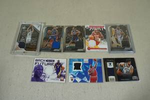 lot 235 image: Jersey Insert Basketball Cards - Odom, Brand, Gasol, Drexler, Dinwiddie