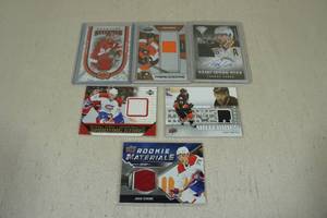 lot 242 image: Hockey Insert Cards - Vanek, Pronger, Chelios