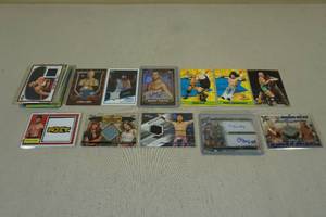 lot 250 image: Wrestling Cards - Autos, Piece of Authentic