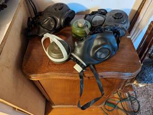 Collection Of Gasmasks
