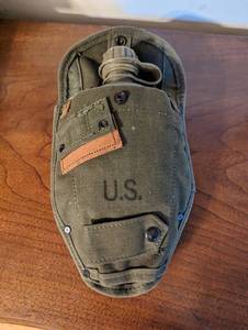 US Military Canteen With Case
