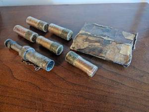 Old Flare Shooter And Flare Cartridges