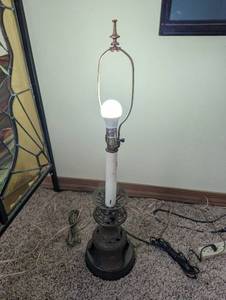 Vintage Metal Table Lamp