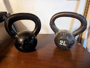 Two Kettlebells