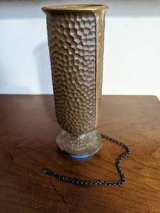 Bronze CemeteryMemorial Flower Vase