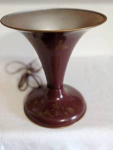 Vintage 50s Torchiere Atomic Desk Lamp