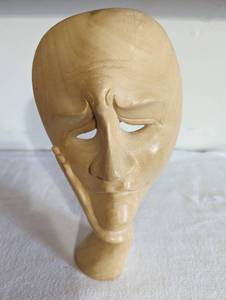 Balinese Inspired Mask Wood Carving
