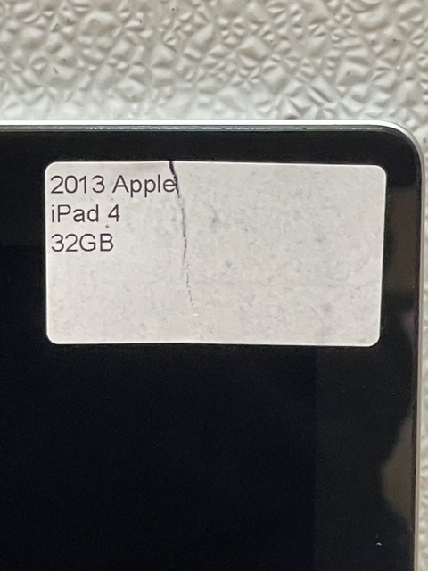 2013 Apple iPad 4