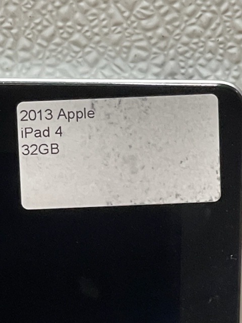 2013 Apple iPad 4