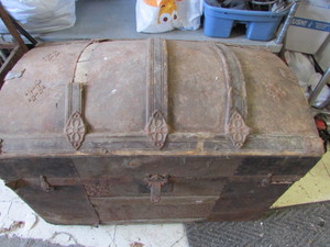 Antique Steamer Trunk