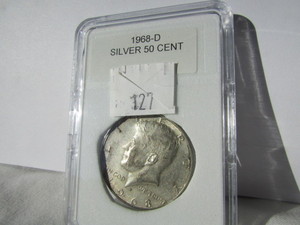 1968-D Silver Half Dollar