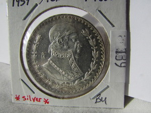 1959 Mexican 1 Peso (Silver)