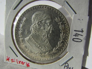 1959 Mexican 1 Peso (Silver)