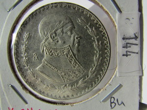 1959 Mexican 1 Peso (Silver)