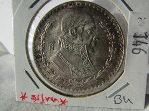 1966 Mexican 1 Peso (Silver)