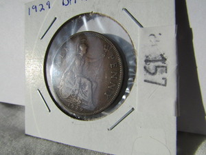 1929 Brittan Half Cent