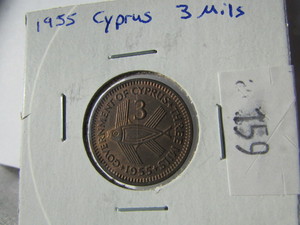 1955 Cyprus Coin