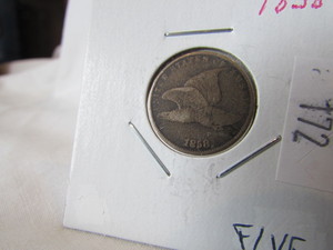 1858 Flying Eagle One Cent