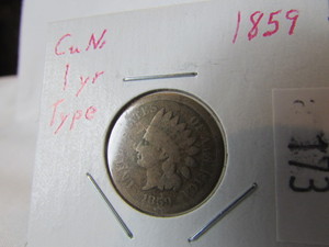 1859 Indian Head One Cent