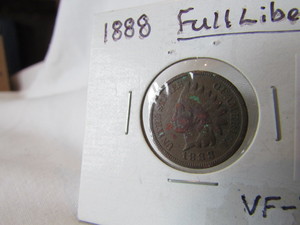 1888 Indian Head One Cent