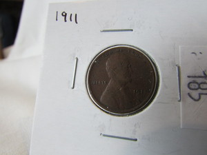 1911 Lincoln Wheat Cent