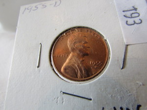 1955-D Lincoln Wheat Cent