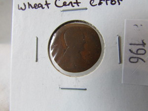 Lincoln Wheat Cent Error