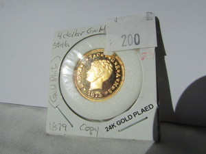 1879 Stella Gold Coin Replica