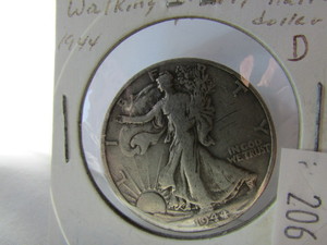 1944-D Walking Liberty Half Dollar