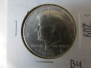 1964 Kennedy Half Dollar (Unc)