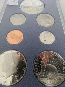 1986 US Mint Presige Proof Set