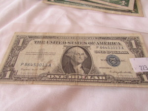 1957-A One Dollar Silver Certificate