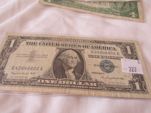 1957-A One Dollar Silver Certificate