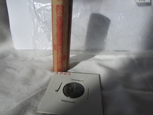 Roll of Wheat Cent Coins - With Extra Items