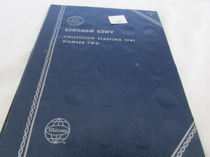 Lincoln Cent Book #2 with Coins