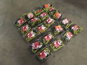 20 Pack of Adjustable Cargo Net with Hooks by Husky  Customer Returns See Pictures