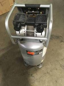 20 Gal. Vertical Electric-Powered Silent Air Compressor by Husky Customer Returnsn See Pictures