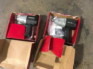 2 Lots of 650 ft.lbs. 12 in. Impact Wrench by Husky  Customer Returnsn See Pictures