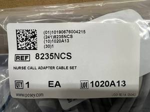 WOW MSRP $4800  4 Cases (24Case) NEW Posey - Nurse Call Adapter Cable Set Includes 8235NCS&nbspNurse Call Cable And Standard 14 Adaptors&nbspNo Expiration&nbsp&nbsp