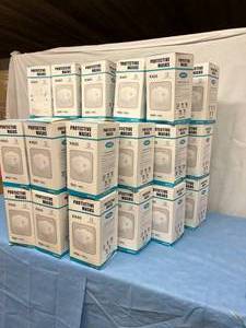 MSRP $1250  50 Boxes (50Box) KN95 Protective5-Layer Breathable Mask with Elastic Earloop and Nose Bridge Clip, Disposable Respirator Protection&nbsp No Expiration