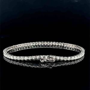 NEW Gorgeous 5.00 Carat Diamond Tennis Bracelet in 14k White Gold $12,500 Retail VIDEO