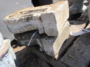 CONCRETE BENCH LEGS