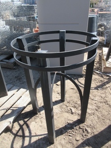 HEAVY METAL TABLE BASE OR STAND