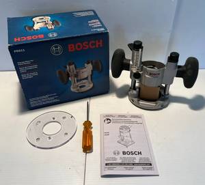 lot 25 image: Bosch Plunge Base For Palm Router Model PR011